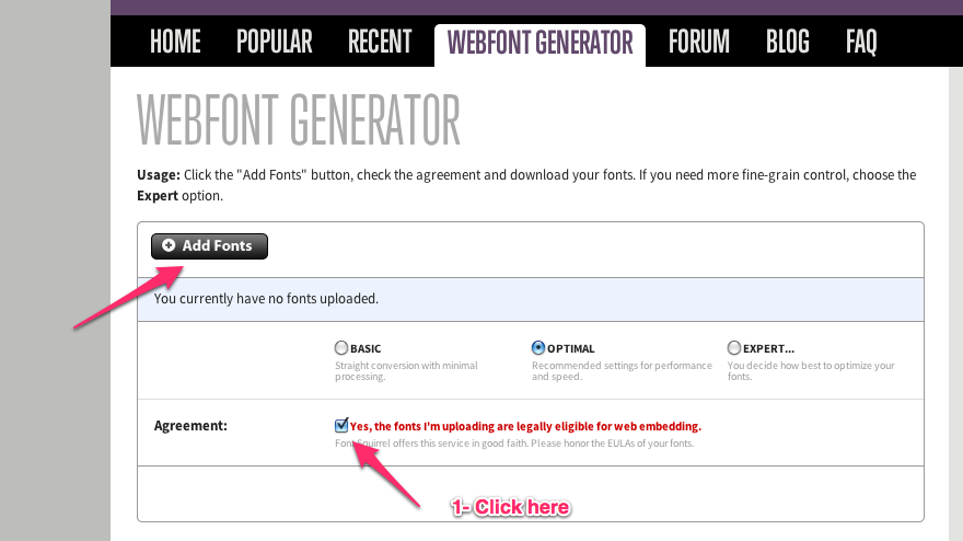 addfont