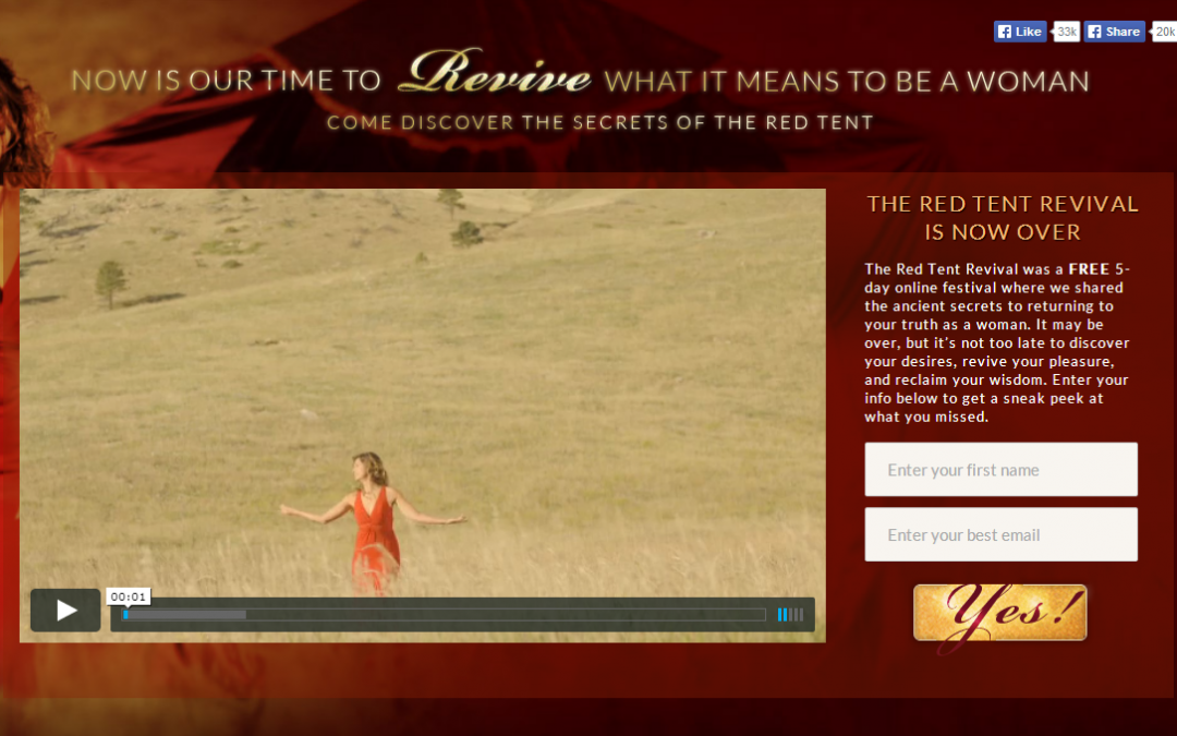 Theredtentrevival.com